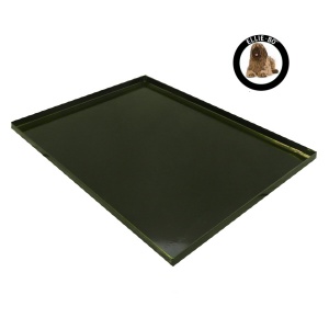 Ellie-Bo Replacement Black Metal Tray for a 42'' Dog Cage