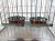 Ellie-Bo Pair of Large Dog Bowls For Crates, Cages or Pens in Red