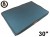 Ellie-Bo Medium Replacement Green Waterproof Cover for Memory Foam Dog Beds