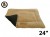 Ellie-Bo Beige Sherpa Fleece Cage Mat to fit Ellie-Bo 24 inch Dog Cage