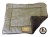 Ellie-Bo Small Duo Reversible Tweed and Brown Faux Fur Cage Mat to fit Ellie-Bo 24 inch Dog Cage