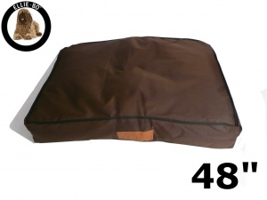 Ellie-Bo XXL Brown Waterproof Dog Bed to fit 48 inch Dog Cage