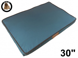 Ellie-Bo Medium Green Memory Foam Waterproof Dog Bed to fit 30 inch Dog Cage