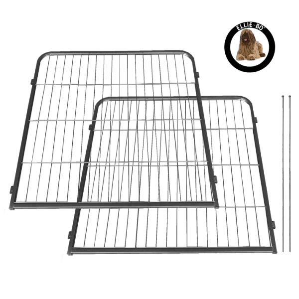 100 cm 2 Pieces Ellie-Bo Expansion Pack for Heavy Duty Modular Puppy Excercise Pen