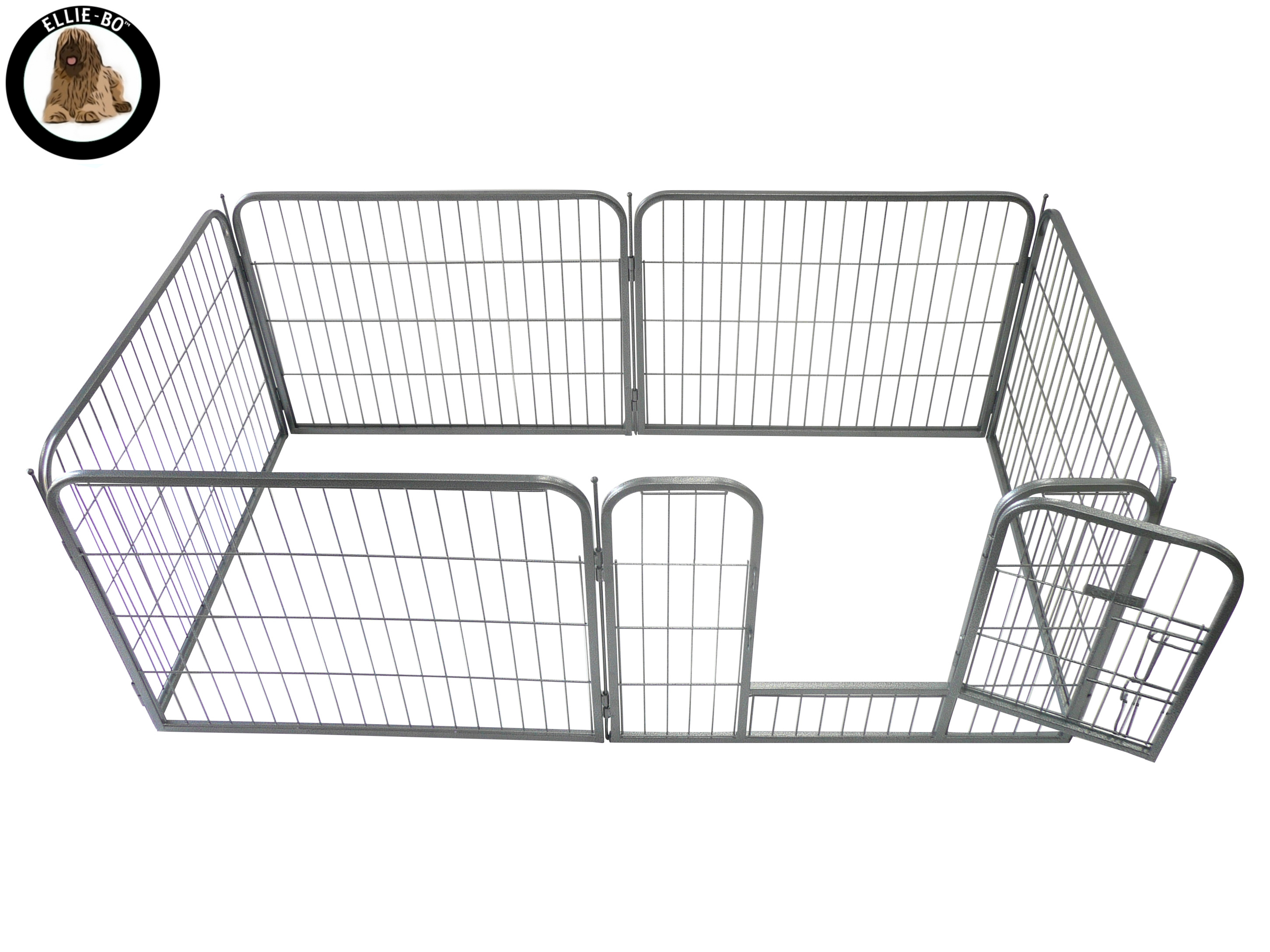 100 cm 2 Pieces Ellie-Bo Expansion Pack for Heavy Duty Modular Puppy Excercise Pen