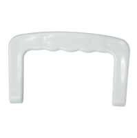 White Handle for Ellie-Bo Dog Cage