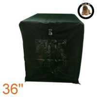 Ellie-Bo Black Waterproof Cover for a 36'' Dog Cage