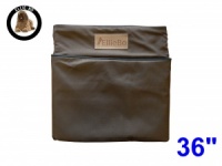 Ellie-Bo Large Replacement Brown Waterproof Cover for Memory Foam Dog Beds