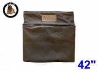 Ellie-Bo Extra Large Replacement Brown Waterproof Cover for Memory Foam Dog Beds